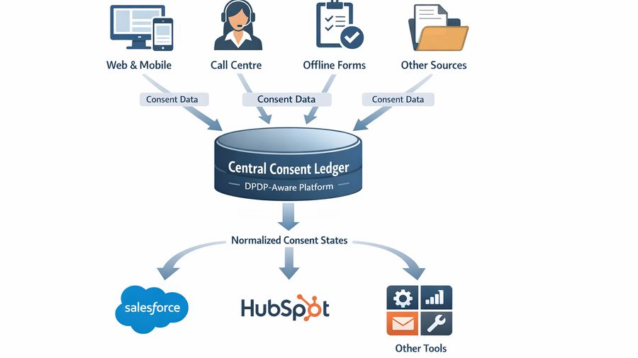 How to Sync Consent States into Salesforce and HubSpot