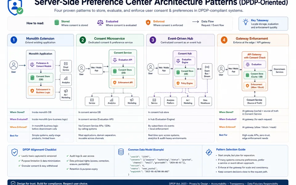 Server-Side Preference Centers: Architecture Patterns