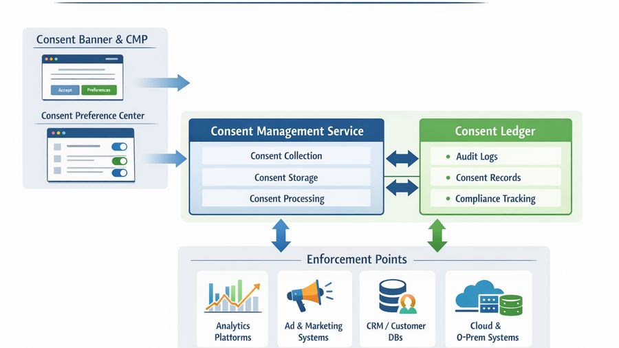 Reference Architecture: From Consent Banner to Consent Ledger