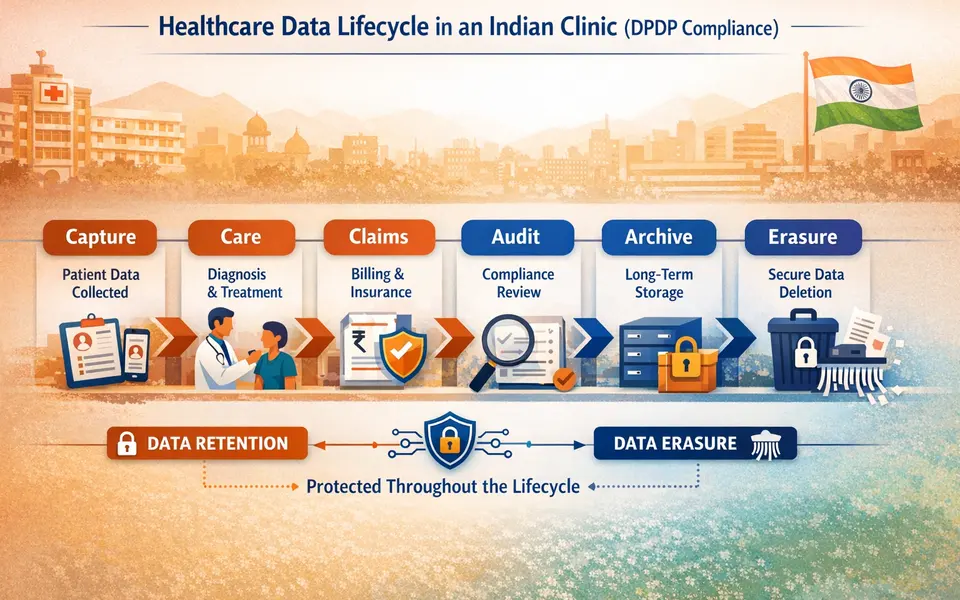 Healthcare Data Retention vs Erasure: What Clinics Must Keep