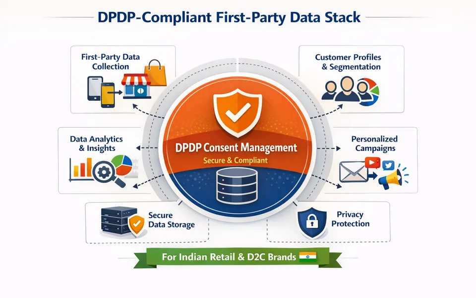 Cookie-Less Growth in India: First-Party Data without Breaking DPDP